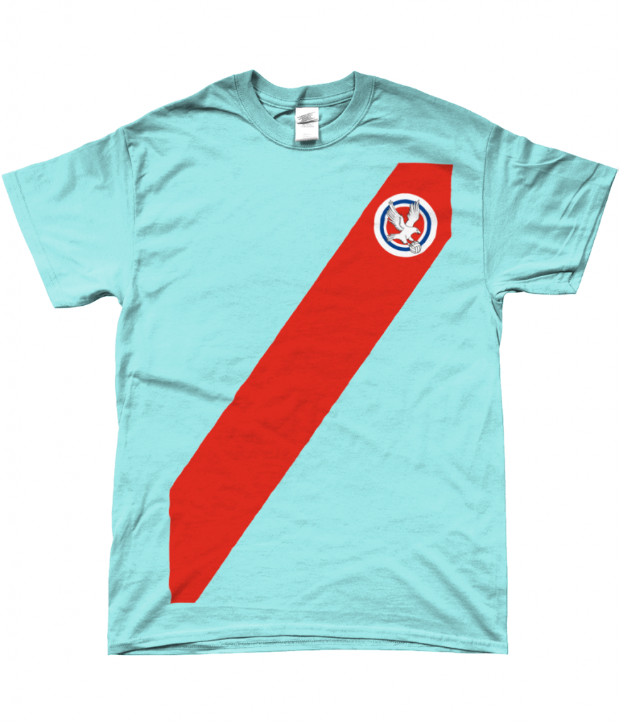 Palace 1980 away retro t shirt holmesdale online