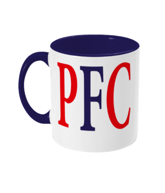 Two-toned ceramic mug