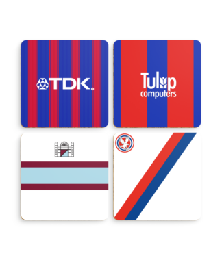 Pack of 4 retro Palace coasters