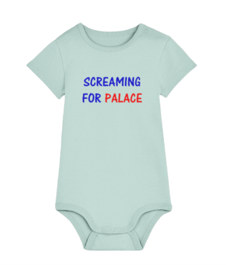 'Screaming for Palace' baby bodysuit