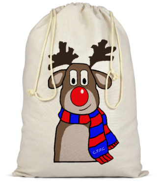 Rudolph Christmas sack