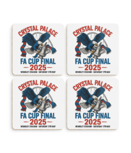 *NEW* Pack of 4 FA Cup Final 2025 coasters
