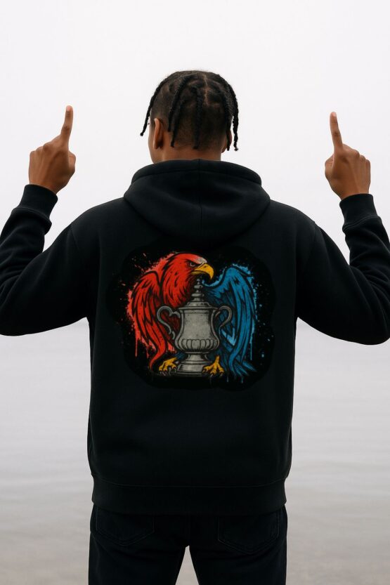 *NEW* Eagles FA Cup hoodie (white text) - Image 3