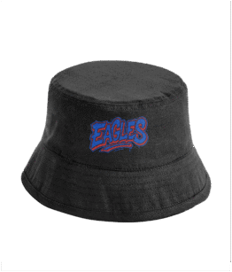 *NEW* Eagles bucket hat (red n blue text)
