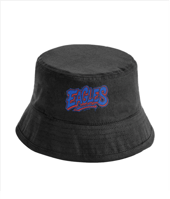 *NEW* Eagles bucket hat (red n blue text)