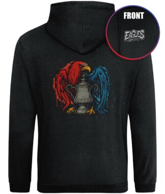 Eagles FA Cup pull over hoodie (white text)