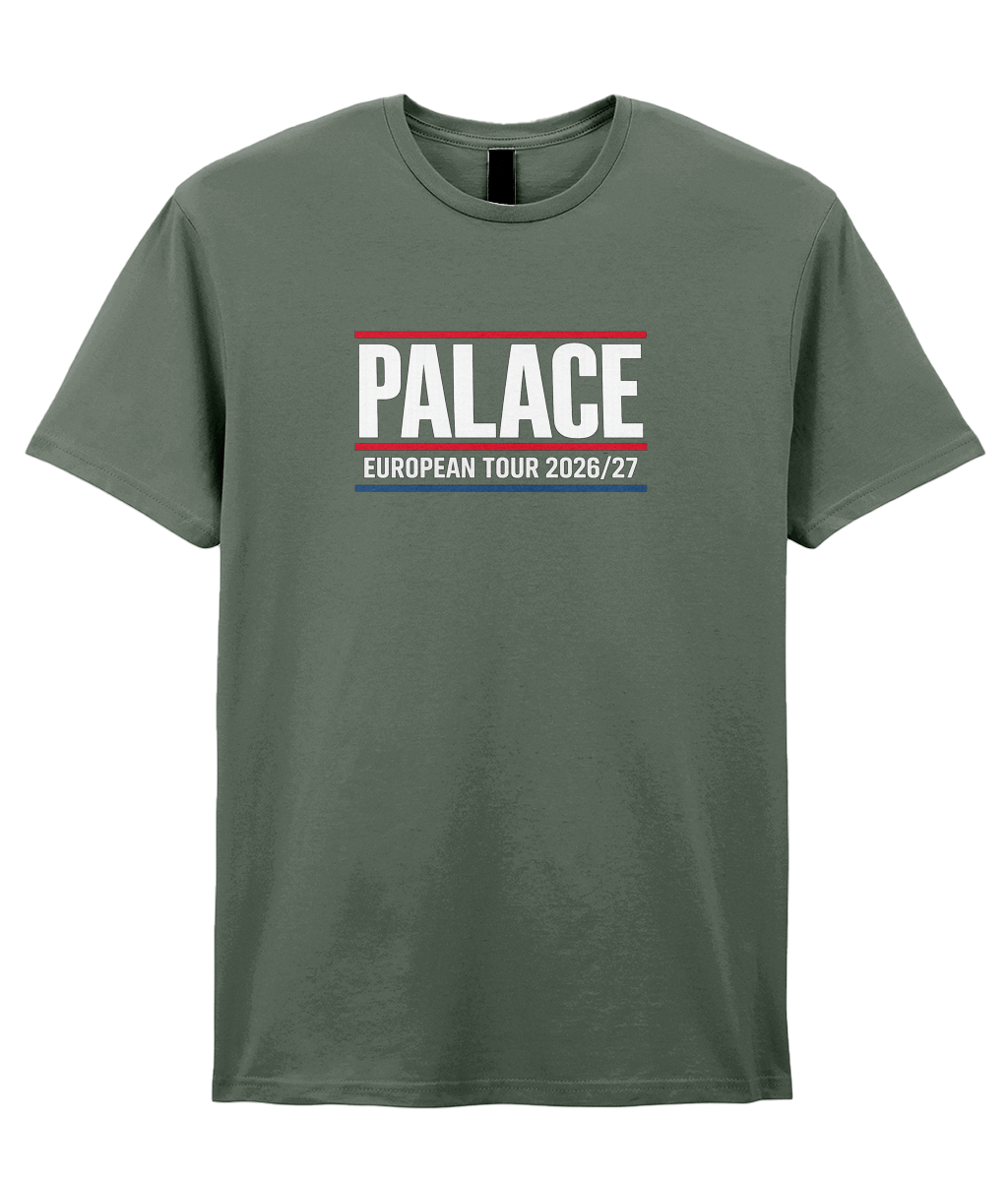 Palace European tour 2026/27 t-shirt - Image 4