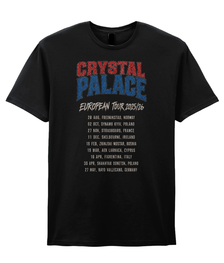 European Tour 2025/26 t-shirt (black)