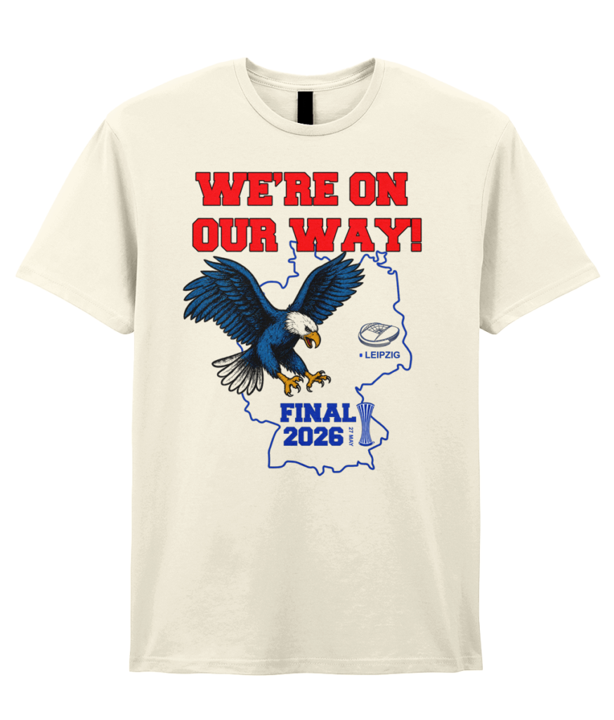 We're On Our Way t-shirt (retro)