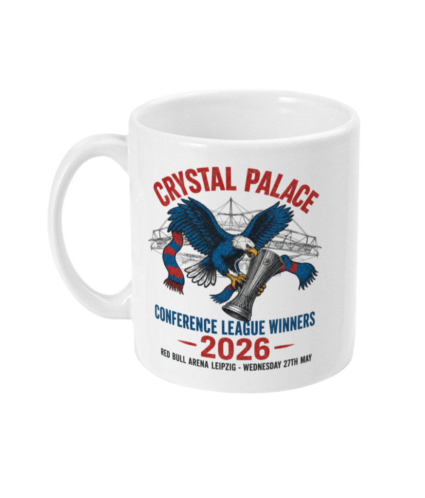 Conference League winners retro mug