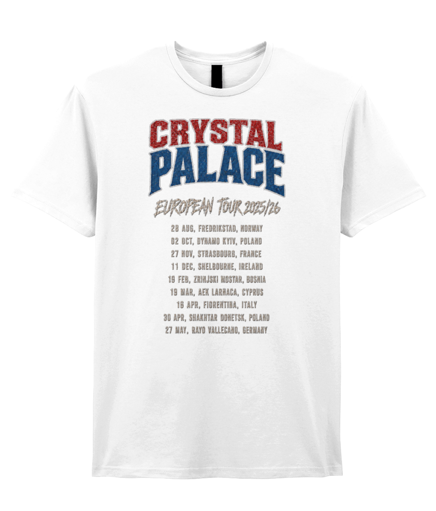 European Tour 2025/26 t-shirt (white)